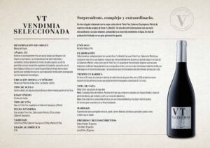 VT Vendimia Seleccionada 2018 ficha producto Premios.