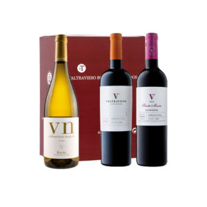 Caja surtida vinos Valtravieso: Nogara, Crianza y Santa María