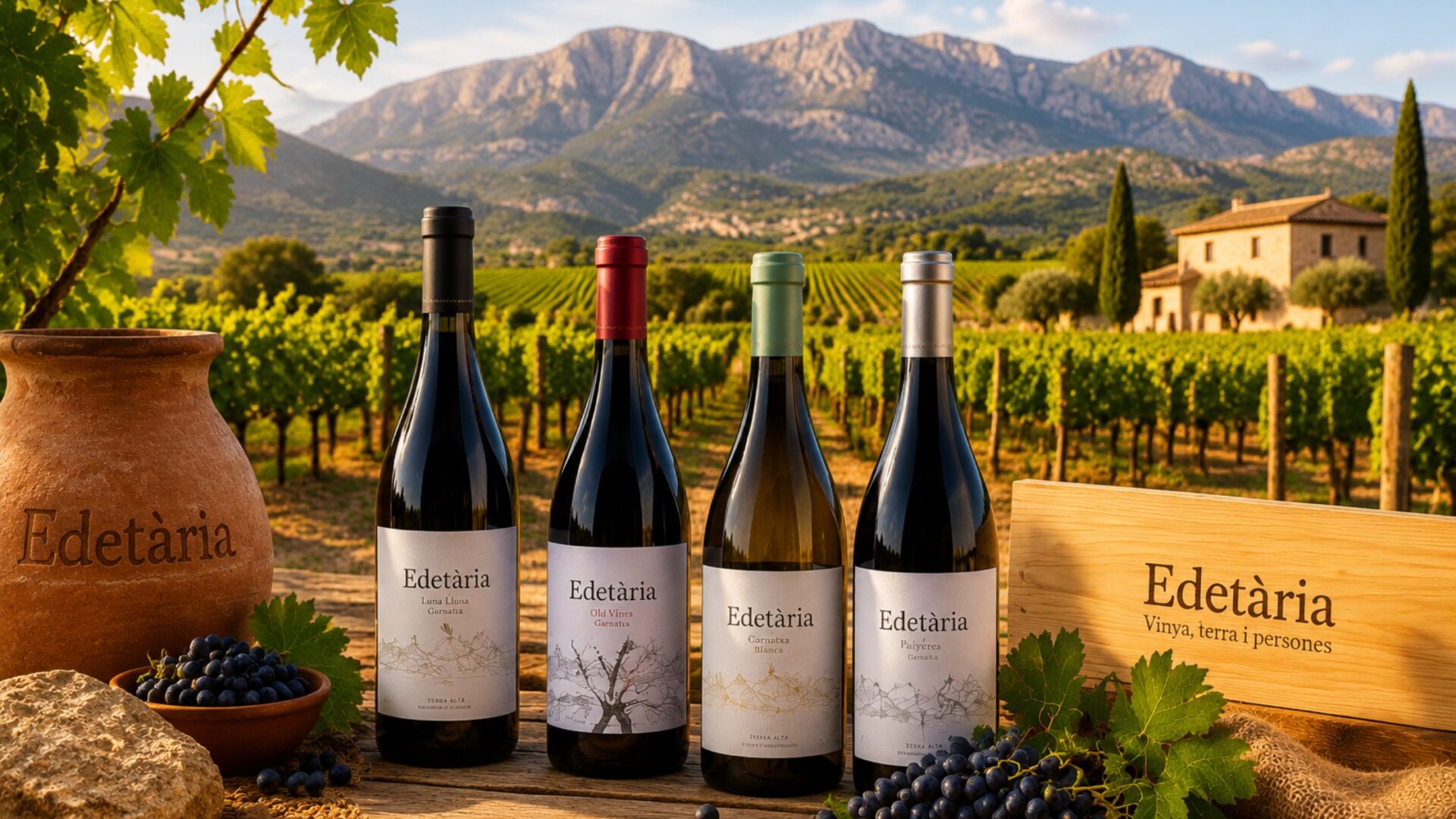 Amigos del Club Catalia. Joan Àngel Lliberia de Edetària: “Nuestros vinos mediterráneos de garnacha en cultivo ecológico reflejan la autenticidad de nuestros terruños”