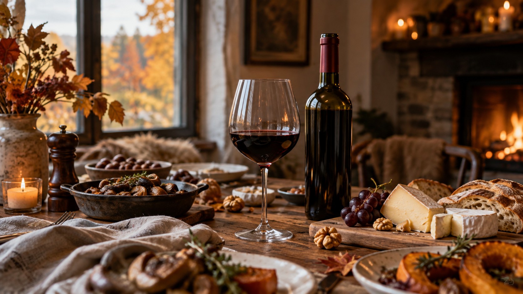 ¿Qué vinos son mejores en otoño?