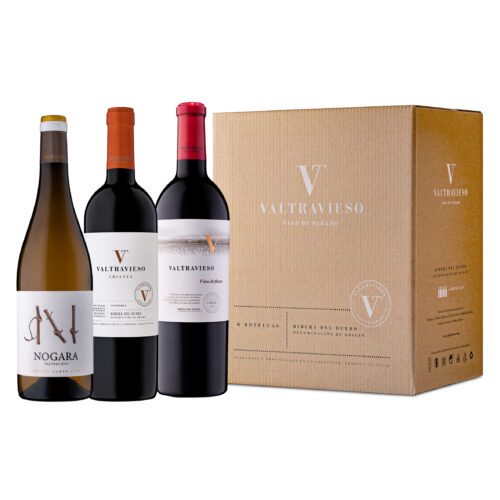 Selección Vendimia 2026 6 botellas: 2 botella Nogara 8 meses + 2 botella Valtravieso crianza + 2 botella Valtravieso Vino de Finca